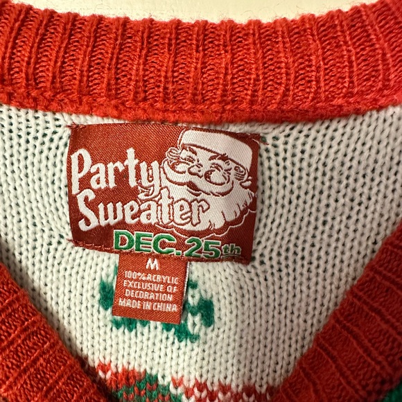 Holiday/Ugly Christmas Sweater Men's M - Picture 3 of 4